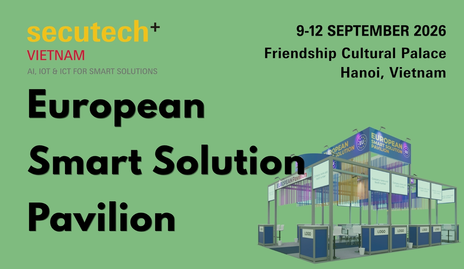Secutech+ Vietnam 2026 European Smart Solution Pavilion
