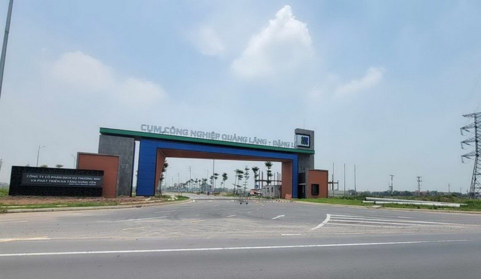 The Quang Lang - Dang Le industrial cluster in Xuan Truc commune, Hung Yen province (Photo: VNA)